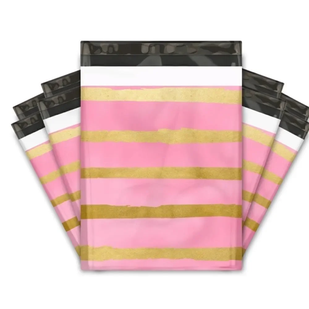 Poly Mailers MIX FUN 10x13 35 pieces 35 stickers 1.5”